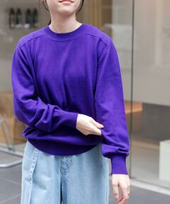 URBAN RESEARCH DOORS / アーバンリサーチ ドアーズ ニット・セーター | FORK&SPOON　コットンウールクルーネックニット