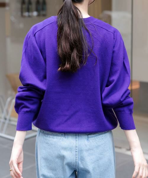 URBAN RESEARCH DOORS / アーバンリサーチ ドアーズ ニット・セーター | FORK&SPOON　コットンウールクルーネックニット | 詳細3