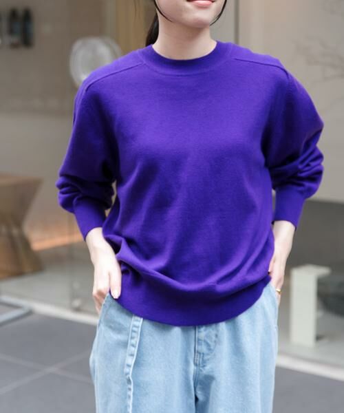 URBAN RESEARCH DOORS / アーバンリサーチ ドアーズ ニット・セーター | FORK&SPOON　コットンウールクルーネックニット | 詳細5