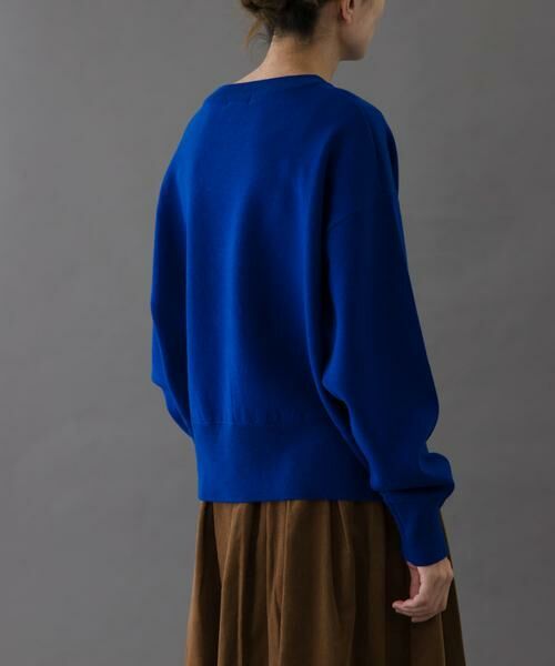 URBAN RESEARCH DOORS / アーバンリサーチ ドアーズ ニット・セーター | FORK&SPOON　ダブルフェイスクルーネックニット | 詳細3