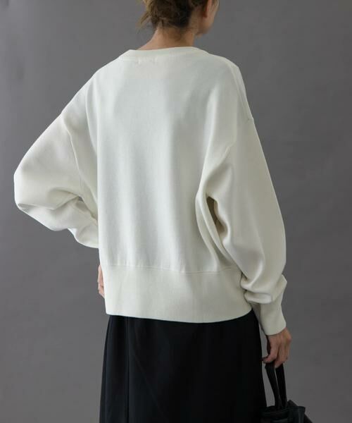 URBAN RESEARCH DOORS / アーバンリサーチ ドアーズ ニット・セーター | FORK&SPOON　ダブルフェイスクルーネックニット | 詳細16