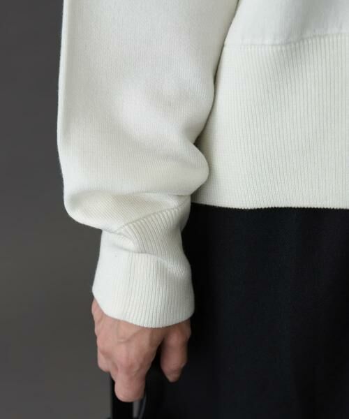 URBAN RESEARCH DOORS / アーバンリサーチ ドアーズ ニット・セーター | FORK&SPOON　ダブルフェイスクルーネックニット | 詳細19