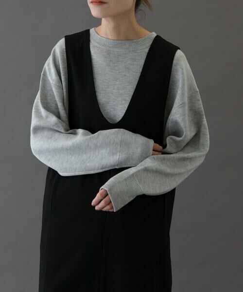 URBAN RESEARCH DOORS / アーバンリサーチ ドアーズ ニット・セーター | FORK&SPOON　ダブルフェイスクルーネックニット | 詳細23