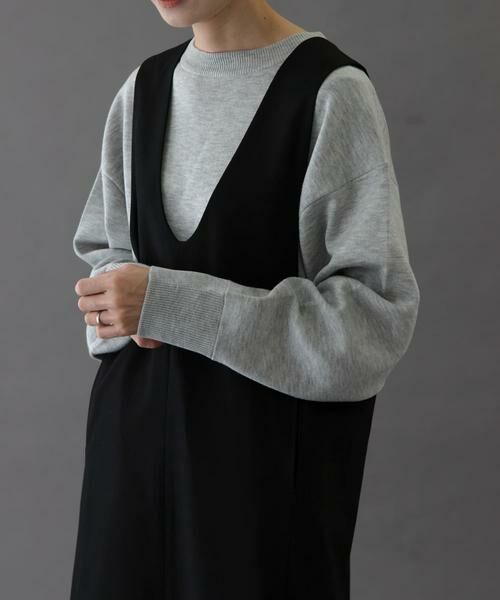 URBAN RESEARCH DOORS / アーバンリサーチ ドアーズ ニット・セーター | FORK&SPOON　ダブルフェイスクルーネックニット | 詳細24