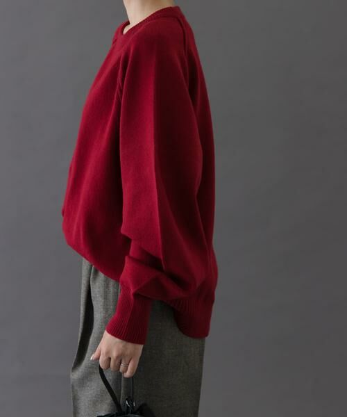URBAN RESEARCH DOORS / アーバンリサーチ ドアーズ ニット・セーター | FORK&SPOON　ラグランニットプルオーバー | 詳細2