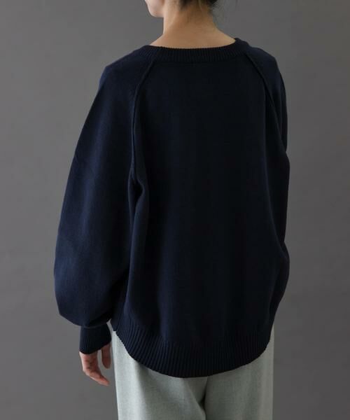 URBAN RESEARCH DOORS / アーバンリサーチ ドアーズ ニット・セーター | FORK&SPOON　ラグランニットプルオーバー | 詳細11