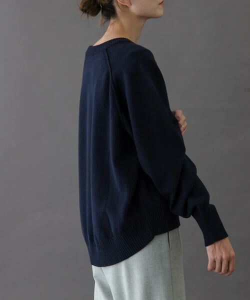URBAN RESEARCH DOORS / アーバンリサーチ ドアーズ ニット・セーター | FORK&SPOON　ラグランニットプルオーバー | 詳細13