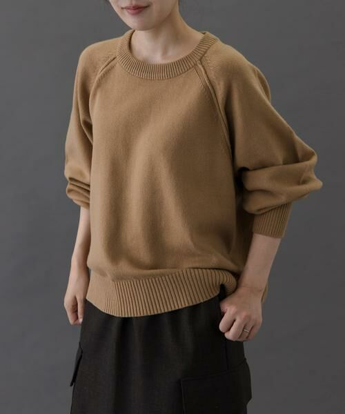 URBAN RESEARCH DOORS / アーバンリサーチ ドアーズ ニット・セーター | FORK&SPOON　ラグランニットプルオーバー | 詳細23