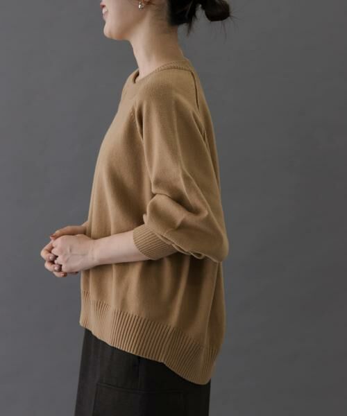 URBAN RESEARCH DOORS / アーバンリサーチ ドアーズ ニット・セーター | FORK&SPOON　ラグランニットプルオーバー | 詳細24