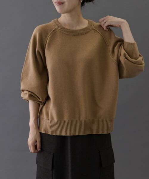 URBAN RESEARCH DOORS / アーバンリサーチ ドアーズ ニット・セーター | FORK&SPOON　ラグランニットプルオーバー | 詳細26