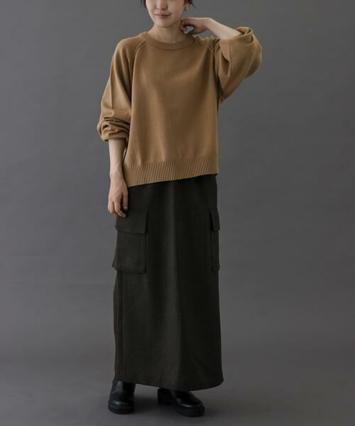 URBAN RESEARCH DOORS / アーバンリサーチ ドアーズ ニット・セーター | FORK&SPOON　ラグランニットプルオーバー | 詳細29