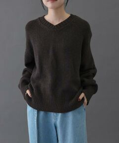 URBAN RESEARCH DOORS / アーバンリサーチ ドアーズ ニット・セーター | FORK&SPOON　Vネックニット