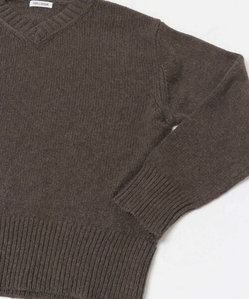URBAN RESEARCH DOORS / アーバンリサーチ ドアーズ ニット・セーター | FORK&SPOON　Vネックニット | 詳細10
