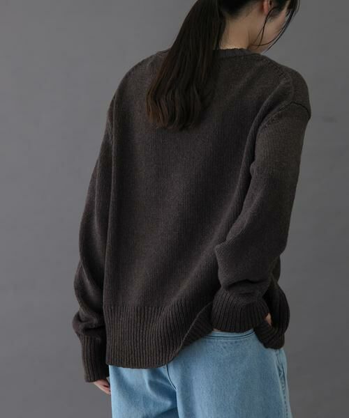 URBAN RESEARCH DOORS / アーバンリサーチ ドアーズ ニット・セーター | FORK&SPOON　Vネックニット | 詳細5