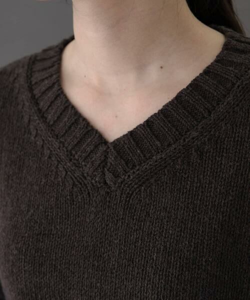 URBAN RESEARCH DOORS / アーバンリサーチ ドアーズ ニット・セーター | FORK&SPOON　Vネックニット | 詳細6