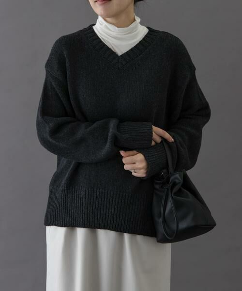 URBAN RESEARCH DOORS / アーバンリサーチ ドアーズ ニット・セーター | FORK&SPOON　Vネックニット | 詳細25
