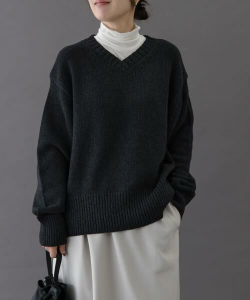 URBAN RESEARCH DOORS / アーバンリサーチ ドアーズ ニット・セーター | FORK&SPOON　Vネックニット | 詳細26
