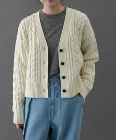 アーバンリサーチ　太ボーダー柄カーディガン アーバンリサーチ 太ボーダー柄カーディガン