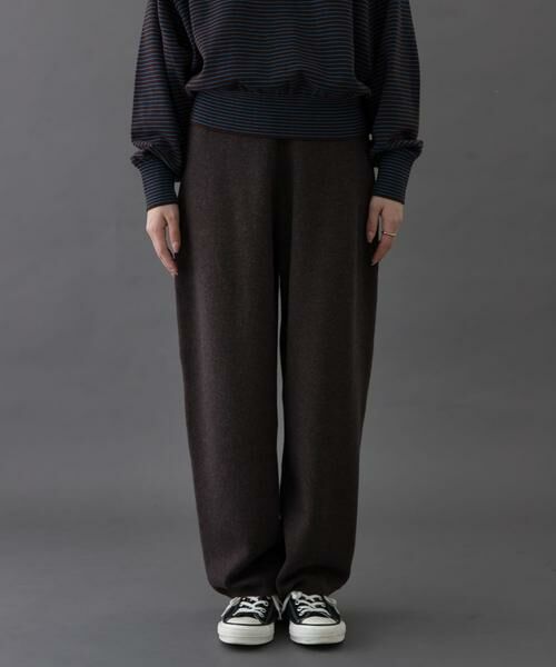 URBAN RESEARCH DOORS / アーバンリサーチ ドアーズ その他パンツ | FORK&SPOON　コットンウールニットパンツ | 詳細7