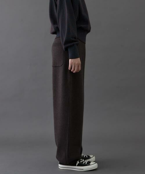 URBAN RESEARCH DOORS / アーバンリサーチ ドアーズ その他パンツ | FORK&SPOON　コットンウールニットパンツ | 詳細8
