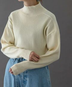 URBAN RESEARCH DOORS / アーバンリサーチ ドアーズ ニット・セーター | FORK&SPOON　ワイドリブハイネックニット