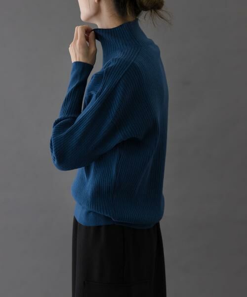 URBAN RESEARCH DOORS / アーバンリサーチ ドアーズ ニット・セーター | FORK&SPOON　ワイドリブハイネックニット | 詳細2
