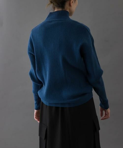 URBAN RESEARCH DOORS / アーバンリサーチ ドアーズ ニット・セーター | FORK&SPOON　ワイドリブハイネックニット | 詳細3