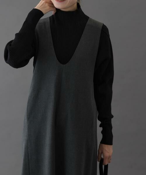 URBAN RESEARCH DOORS / アーバンリサーチ ドアーズ ニット・セーター | FORK&SPOON　ワイドリブハイネックニット | 詳細23