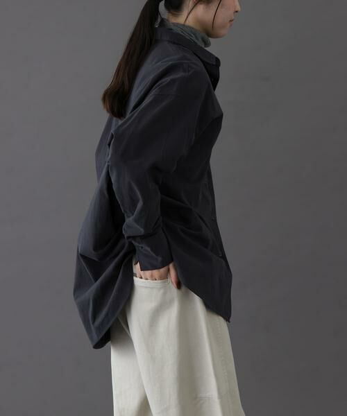 URBAN RESEARCH DOORS / アーバンリサーチ ドアーズ シャツ・ブラウス | FORK&SPOON　ドルマンスリーブシャツ | 詳細4