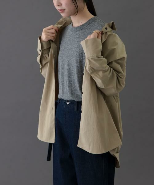 URBAN RESEARCH DOORS / アーバンリサーチ ドアーズ シャツ・ブラウス | FORK&SPOON　ドルマンスリーブシャツ | 詳細13