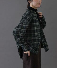 URBAN RESEARCH DOORS / アーバンリサーチ ドアーズ シャツ・ブラウス | FORK&SPOON　ブラッシュドチェックシャツ