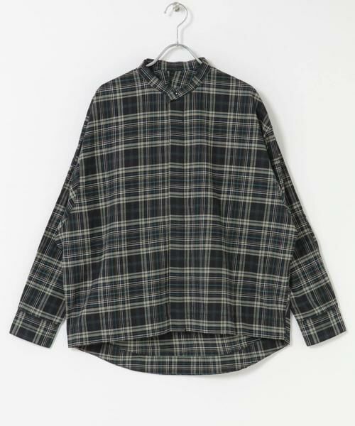URBAN RESEARCH DOORS / アーバンリサーチ ドアーズ シャツ・ブラウス | FORK&SPOON　ブラッシュドチェックシャツ | 詳細7
