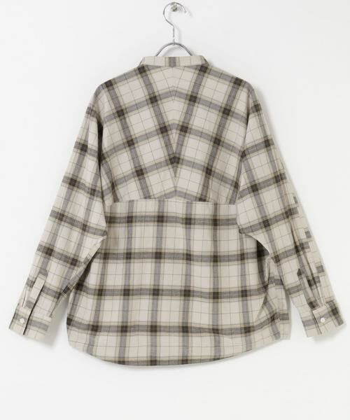 URBAN RESEARCH DOORS / アーバンリサーチ ドアーズ シャツ・ブラウス | FORK&SPOON　ブラッシュドチェックシャツ | 詳細21
