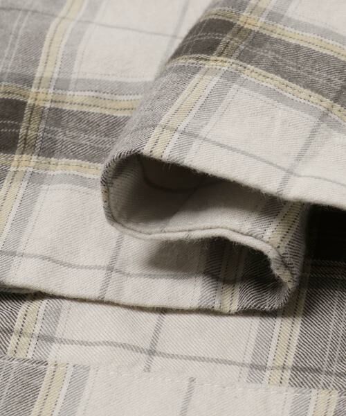 URBAN RESEARCH DOORS / アーバンリサーチ ドアーズ シャツ・ブラウス | FORK&SPOON　ブラッシュドチェックシャツ | 詳細22
