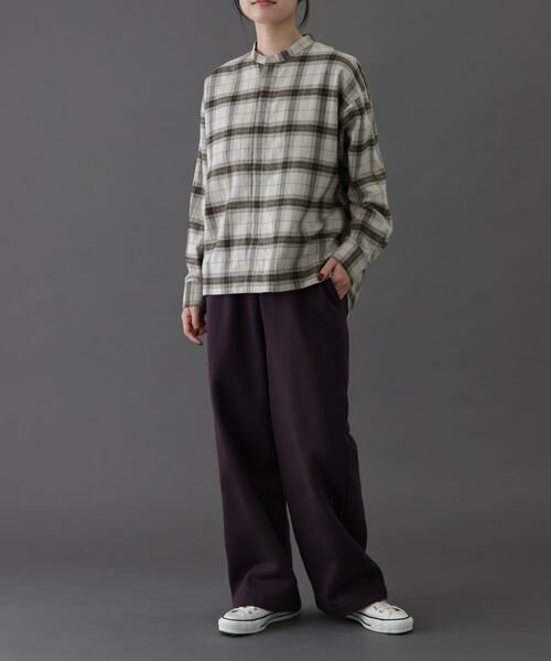 URBAN RESEARCH DOORS / アーバンリサーチ ドアーズ シャツ・ブラウス | FORK&SPOON　ブラッシュドチェックシャツ | 詳細16