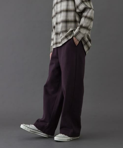 URBAN RESEARCH DOORS / アーバンリサーチ ドアーズ その他パンツ | FORK&SPOON　リサイクルコットン裏毛スウェットパンツ | 詳細14