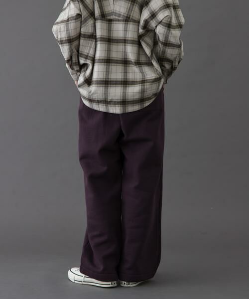 URBAN RESEARCH DOORS / アーバンリサーチ ドアーズ その他パンツ | FORK&SPOON　リサイクルコットン裏毛スウェットパンツ | 詳細15