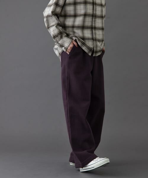 URBAN RESEARCH DOORS / アーバンリサーチ ドアーズ その他パンツ | FORK&SPOON　リサイクルコットン裏毛スウェットパンツ | 詳細16