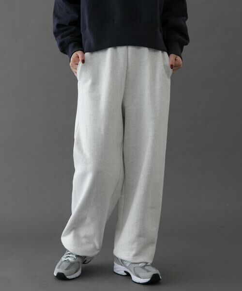 URBAN RESEARCH DOORS / アーバンリサーチ ドアーズ その他パンツ | FORK&SPOON　リサイクルコットン裏毛スウェットパンツ | 詳細25