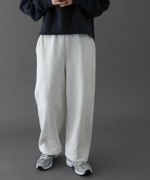 URBAN RESEARCH DOORS / アーバンリサーチ ドアーズ その他パンツ | FORK&SPOON　リサイクルコットン裏毛スウェットパンツ | 詳細26