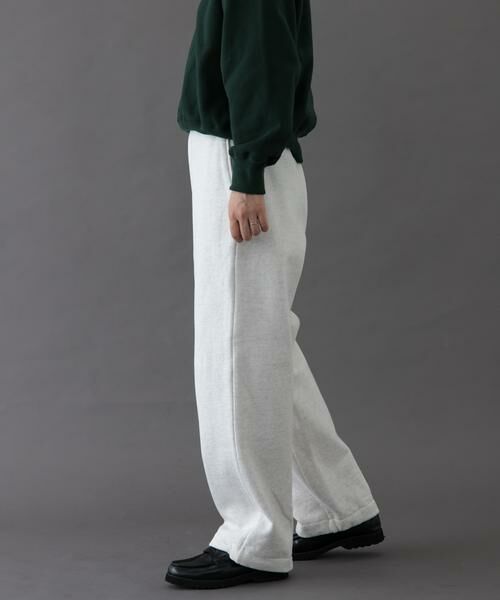 URBAN RESEARCH DOORS / アーバンリサーチ ドアーズ その他パンツ | FORK&SPOON　リサイクルコットン裏毛スウェットパンツ | 詳細28