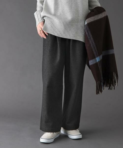 URBAN RESEARCH DOORS / アーバンリサーチ ドアーズ その他パンツ | 『一部WEB限定カラー』FORK&SPOON　ブラッシュドパンツ | 詳細1