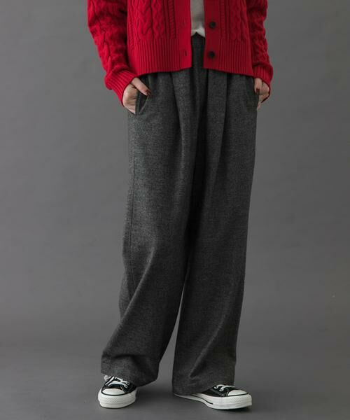 URBAN RESEARCH DOORS / アーバンリサーチ ドアーズ その他パンツ | 『一部WEB限定カラー』FORK&SPOON　ブラッシュドパンツ | 詳細28