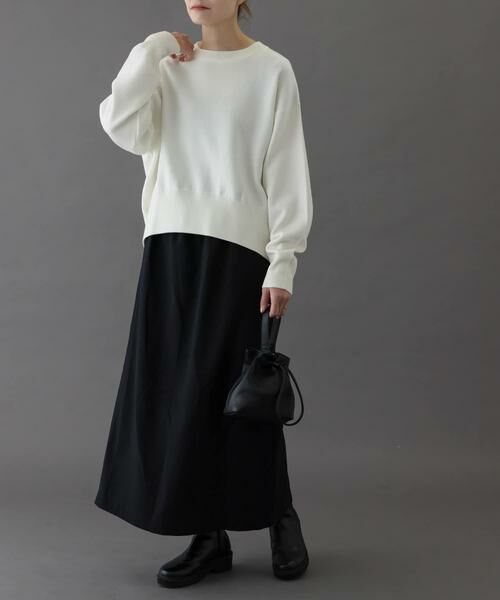 URBAN RESEARCH DOORS / アーバンリサーチ ドアーズ スカート | FORK&SPOON　ラナテックイージースカート | 詳細5