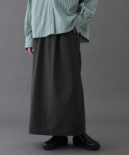 URBAN RESEARCH DOORS / アーバンリサーチ ドアーズ スカート | FORK&SPOON　ラナテックイージースカート | 詳細14