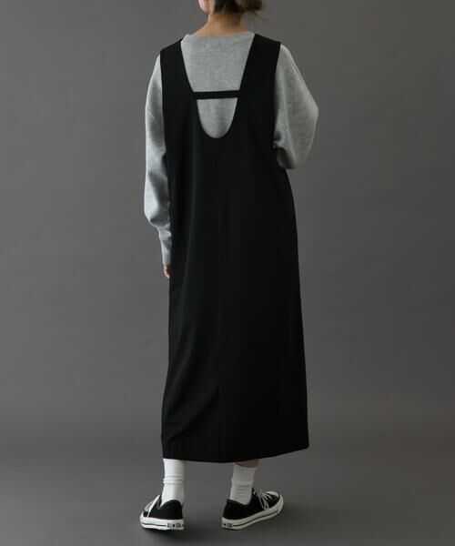 URBAN RESEARCH DOORS / アーバンリサーチ ドアーズ ワンピース | FORK&SPOON　ウールライクジャンパースカート | 詳細10