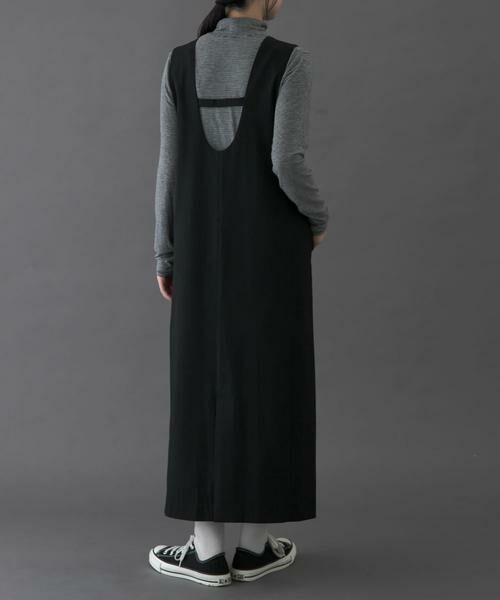 URBAN RESEARCH DOORS / アーバンリサーチ ドアーズ ワンピース | FORK&SPOON　ウールライクジャンパースカート | 詳細4