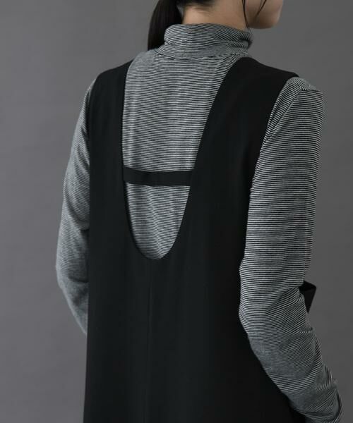 URBAN RESEARCH DOORS / アーバンリサーチ ドアーズ ワンピース | FORK&SPOON　ウールライクジャンパースカート | 詳細5