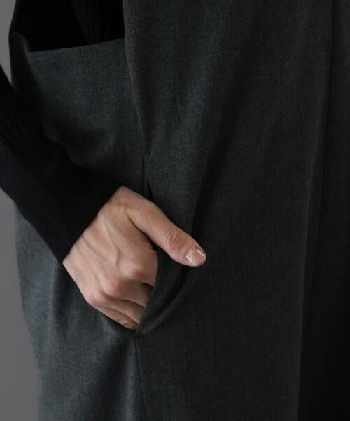 URBAN RESEARCH DOORS / アーバンリサーチ ドアーズ ワンピース | FORK&SPOON　ウールライクジャンパースカート | 詳細20