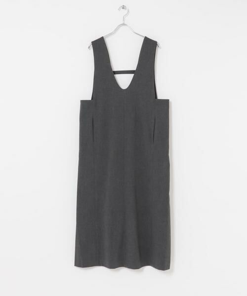 URBAN RESEARCH DOORS / アーバンリサーチ ドアーズ ワンピース | FORK&SPOON　ウールライクジャンパースカート | 詳細21